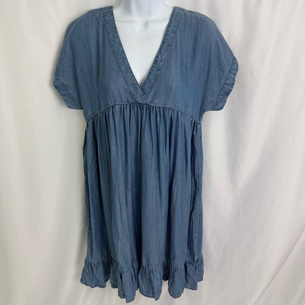 Molly Bracken Chambray Dress Size Small